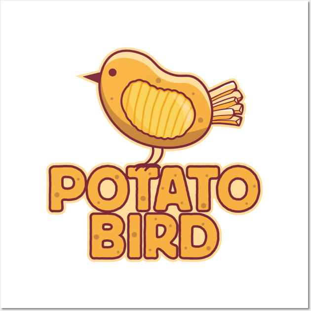 Potato Bird Wall Art by BRAVOMAXXX